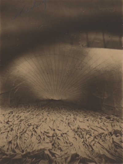 Interior of Le Géant Inflating