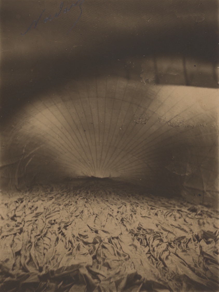 Interior of Le Géant Inflating