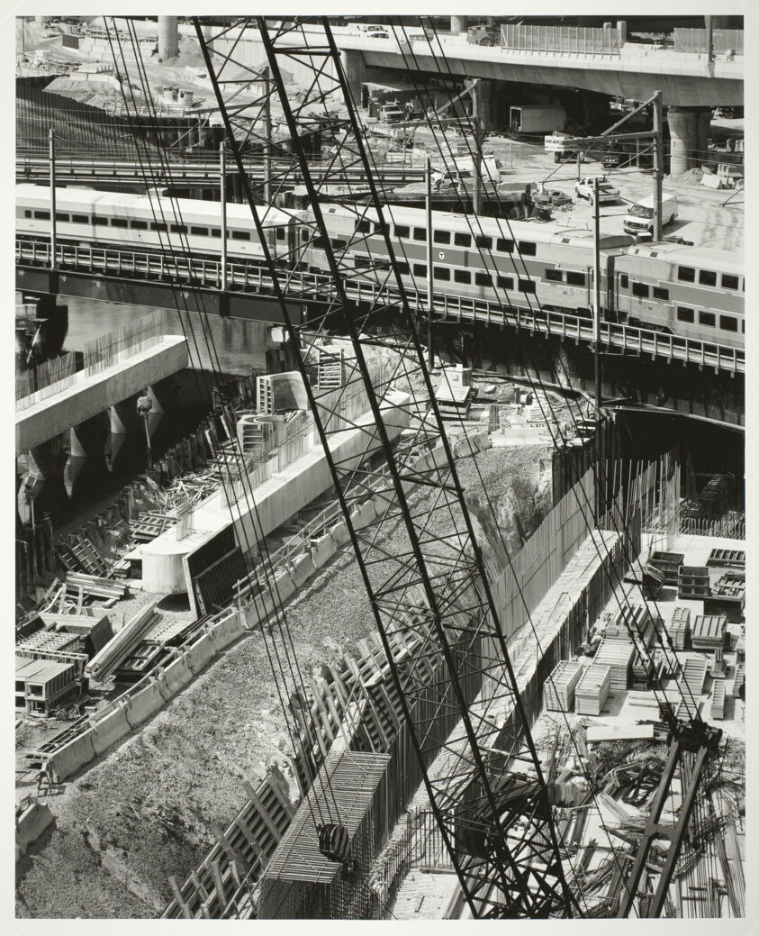 View of a Commuter Rail, Boston