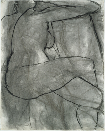 Seated Nude, Profile