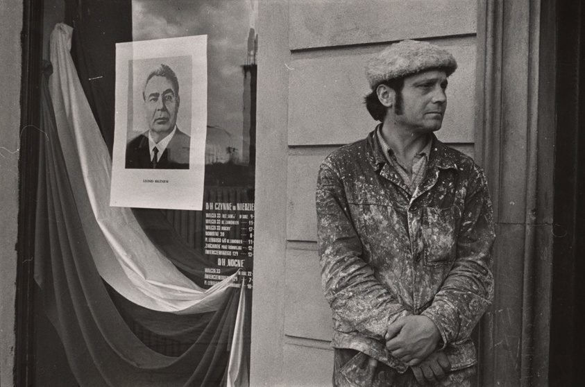 House Painter and Visit to Poland by Russian P.M. Brezview, Warsaw, Poland