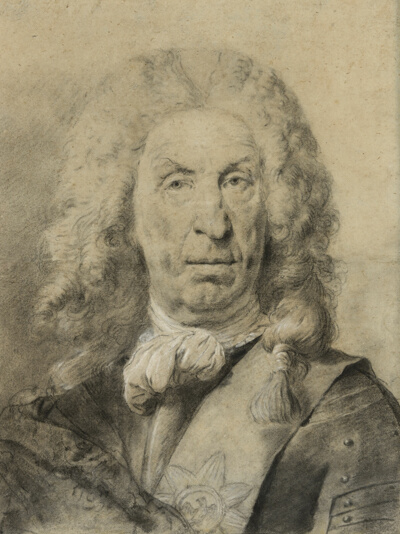 Portrait of Marshal von der Schulenburg