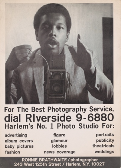 Untitled (Advertisement with Self-Portrait)