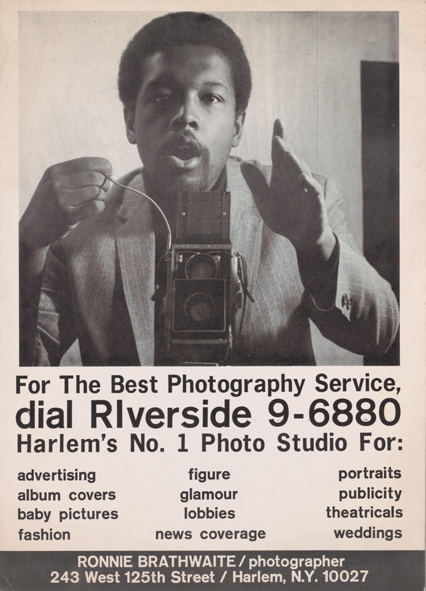 Untitled (Advertisement with Self-Portrait)
