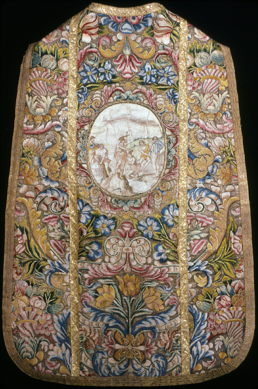 Chasuble with Medallion Depicting John the Baptist