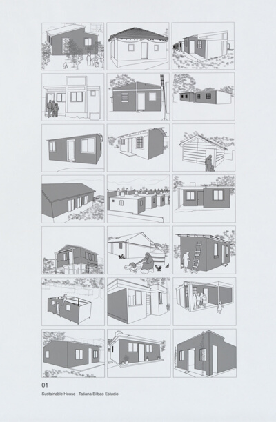 Prototype of Social Housing Unit Drawing