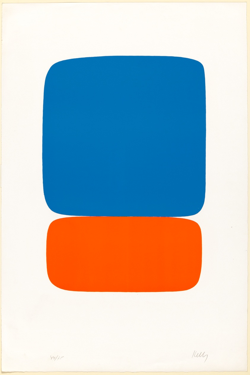Blue over Orange