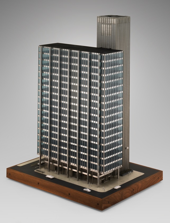 Inland Steel Building: Model of Final Design