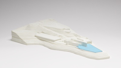 Ebsworth Chapel, Seattle, Washington, model