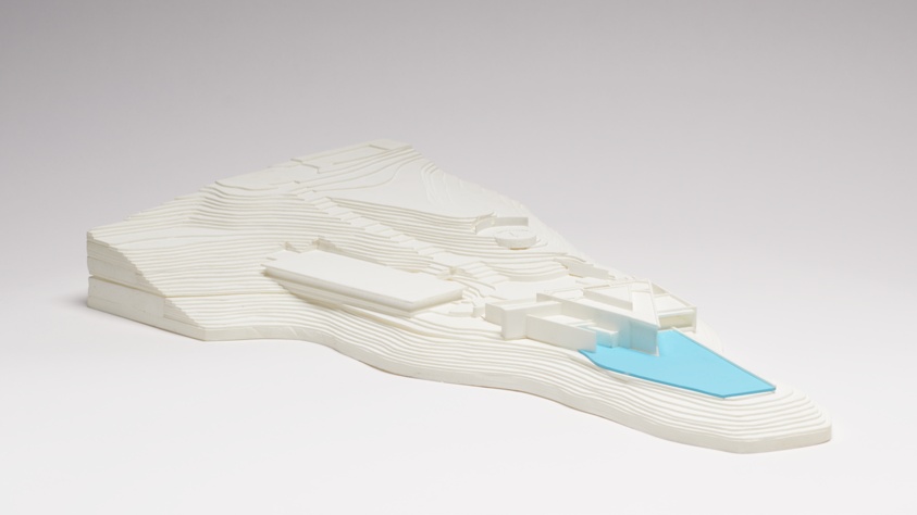 Ebsworth Chapel, Seattle, Washington, model