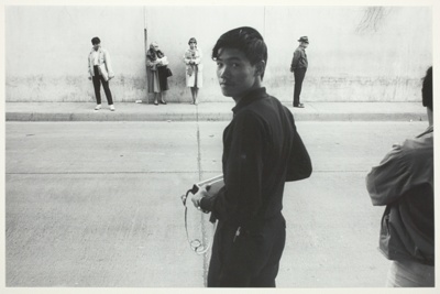 People in Street, (New Orleans, Louisiana)