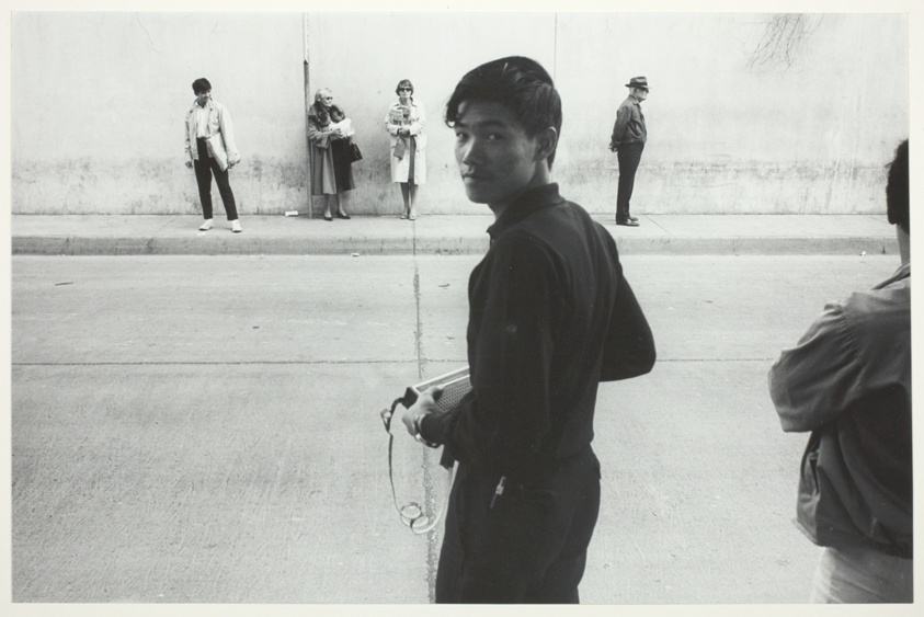 People in Street, (New Orleans, Louisiana)