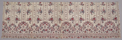 Panel of Chintz for a Woman's Skirt