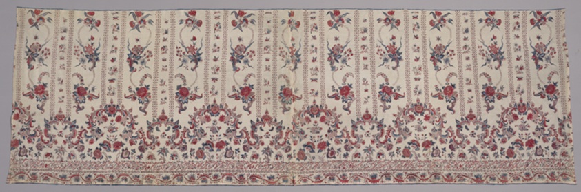 Panel of Chintz for a Woman's Skirt