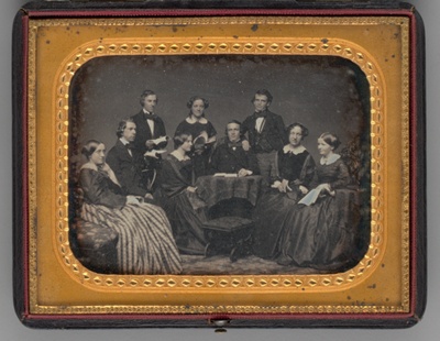 Untitled (Group Portrait of Men and Women)