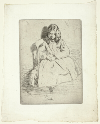 Annie, Seated