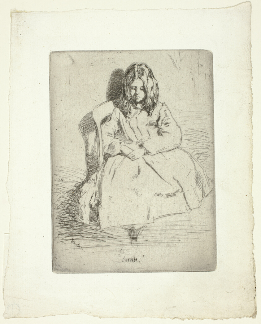 Annie, Seated