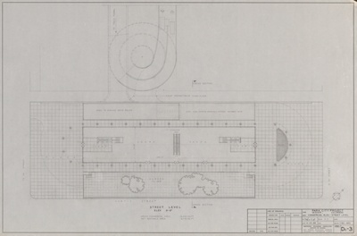 Park City, Denver, Colorado, Commercial Building Street Level, Working Drawing