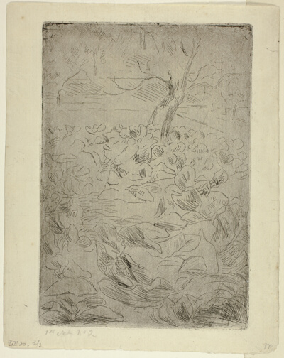 Woman in the Kitchen Garden