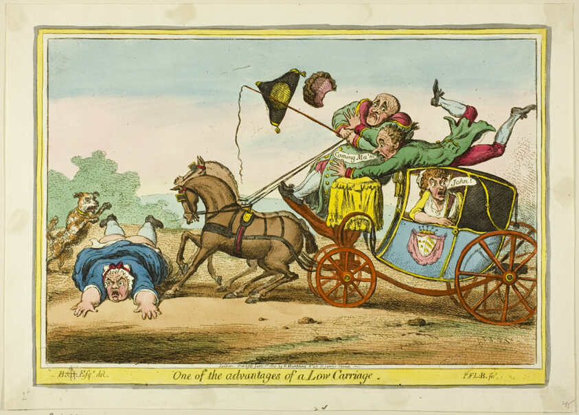 One of the Advantages of a Low Carriage