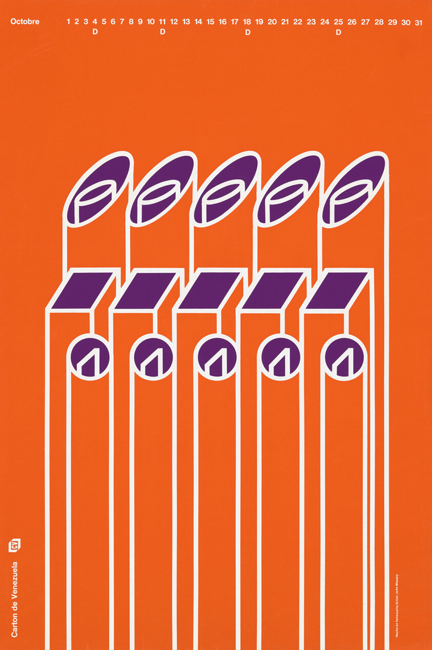 Carton de Venezuela, Octubre [sic], Poster