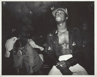Blowing Smoke, from the series "The Bar"