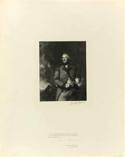 Portrait of Lord Heathfield, from Old English Masters