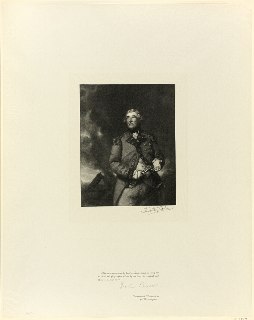 Portrait of Lord Heathfield, from Old English Masters