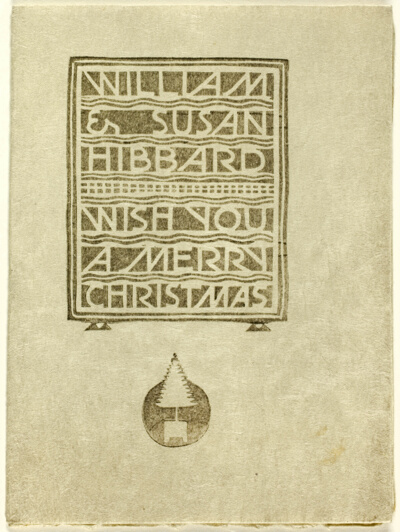 William and Susan Hibbard Wish You a Merry Christmas