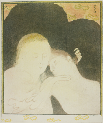 Madeleine (Two Heads) or Tenderness, from the first album of L'Estampe originale