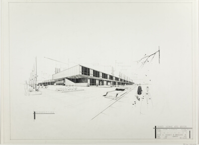 Chicago Airways Hotel, Chicago, Illinois, Perspective
