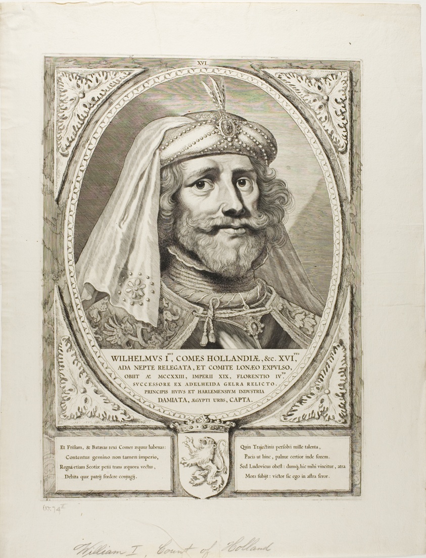 William I,  from Principes Hollandiae, Zelandiae, et Frisiae