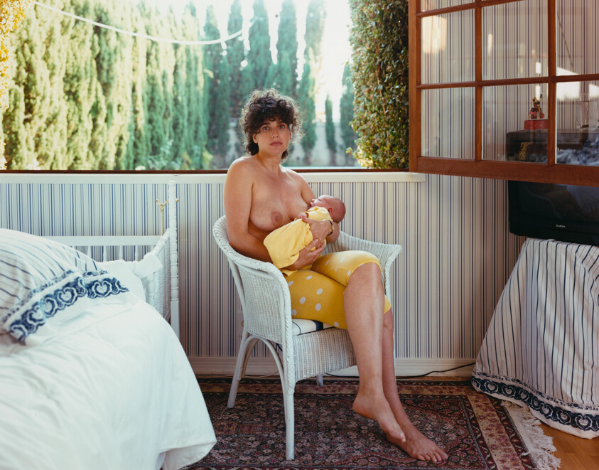 Martina and Andrew Eight Days Old, Santa Monica, California, from the series "Stranger Passing"