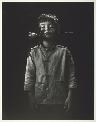 "...the youngest had a red rose in his mouth" (Samuel)