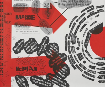 Blueprint for Counter Education (Negations 1) Poster Reprint