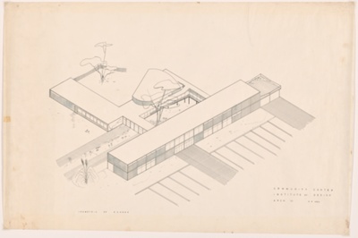 Community Center, Student Project, Institute of Design, Chicago, Illinois