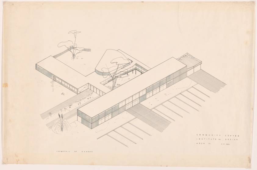 Community Center, Student Project, Institute of Design, Chicago, Illinois