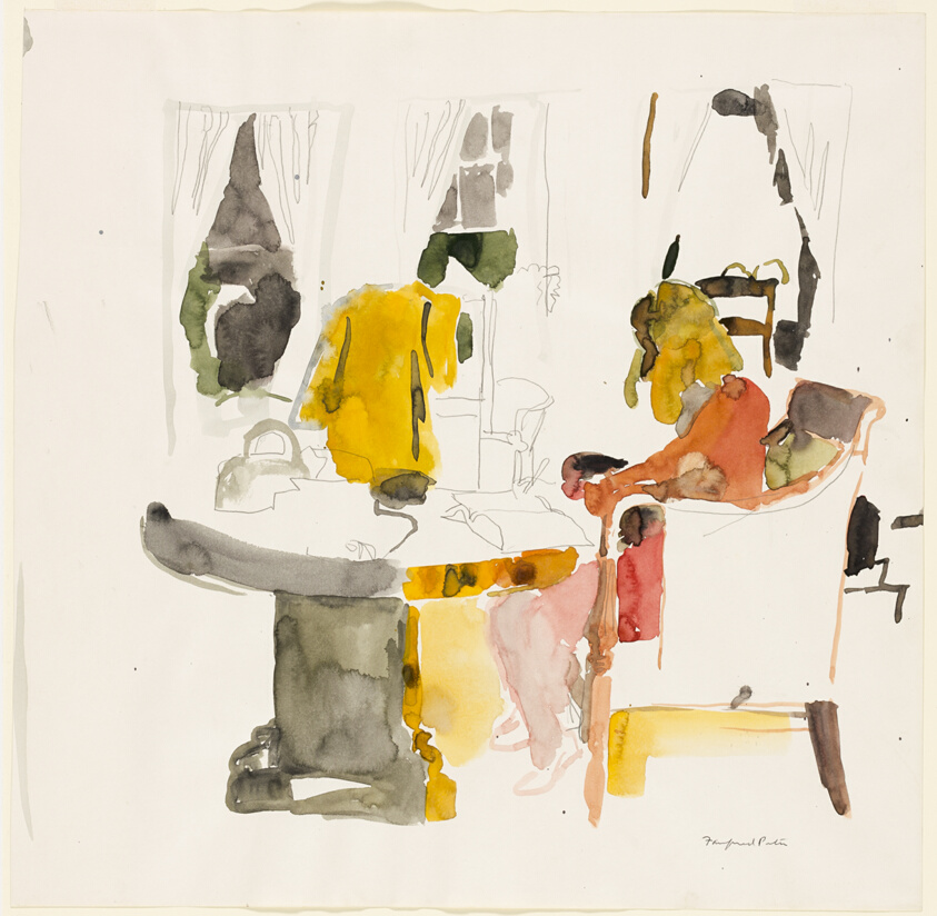 Study for the Silkscreen Interior
