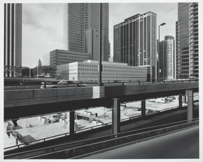 East Water Street Near Columbus Drive, View Southwest