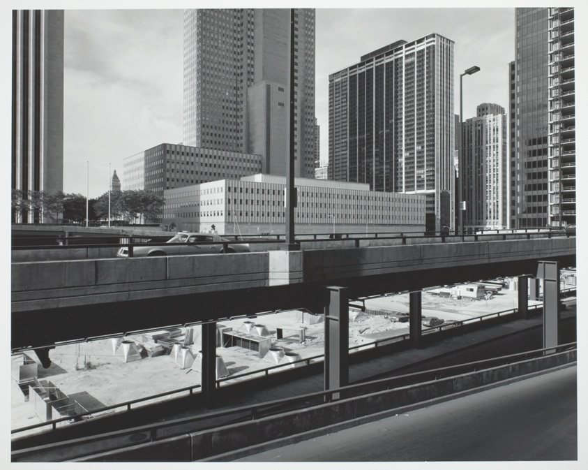 East Water Street Near Columbus Drive, View Southwest