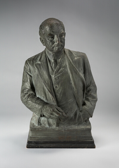 Portrait bust of Edward B. Butler