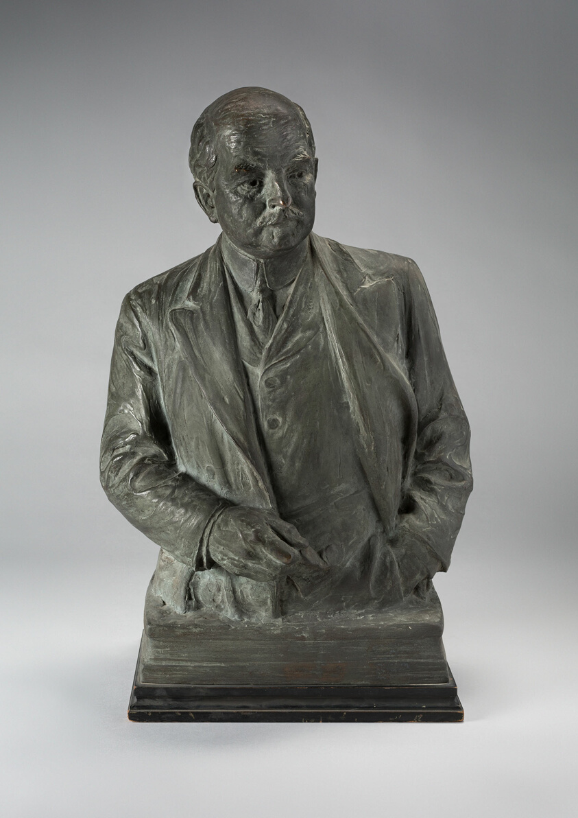 Portrait bust of Edward B. Butler