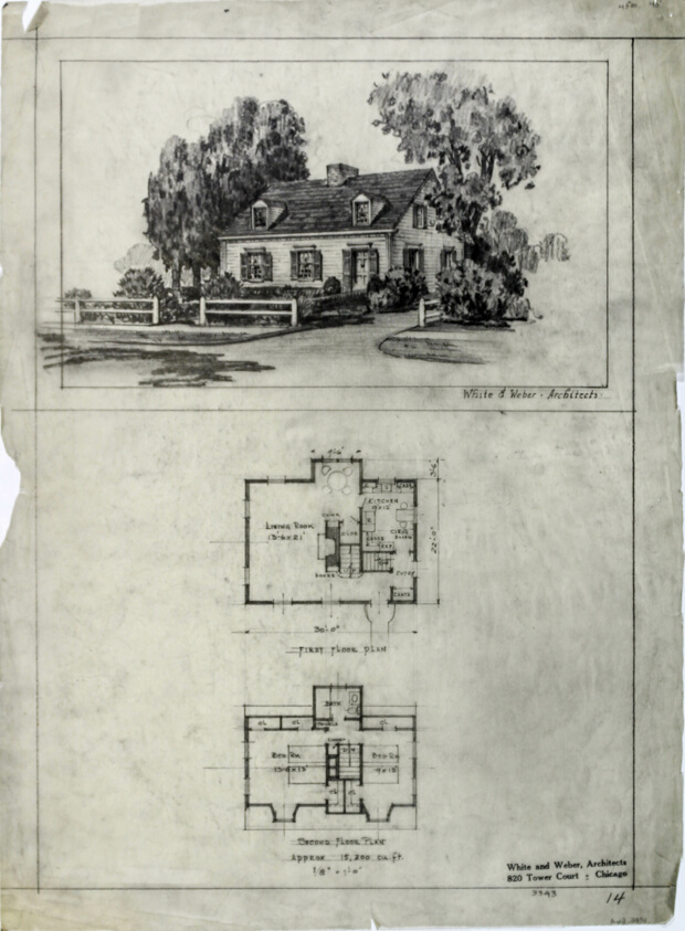 House, Perspective Rendering