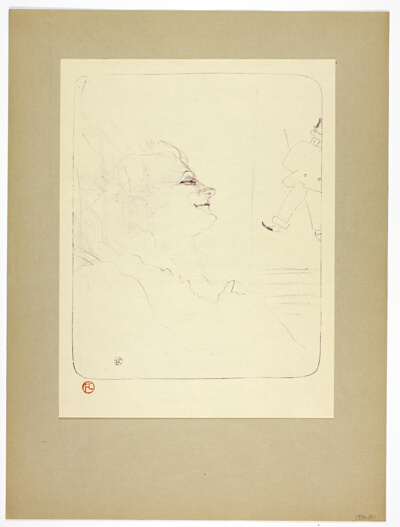 Pessima, plate three from Yvette Guilbert