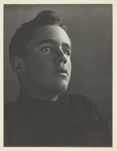 Untitled (Bust Portrait of a Boy Looking Up)