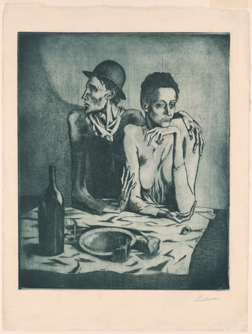 The Frugal Meal, from The Saltimbanques
