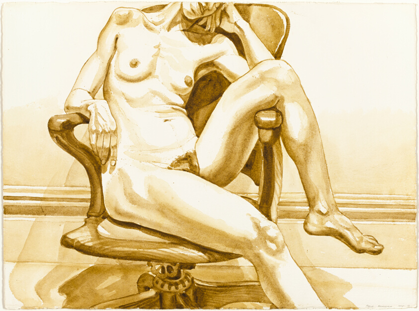 Nude Sitting on a Chair