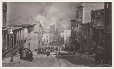 The Burning City, San Francisco Earthquake and Fire