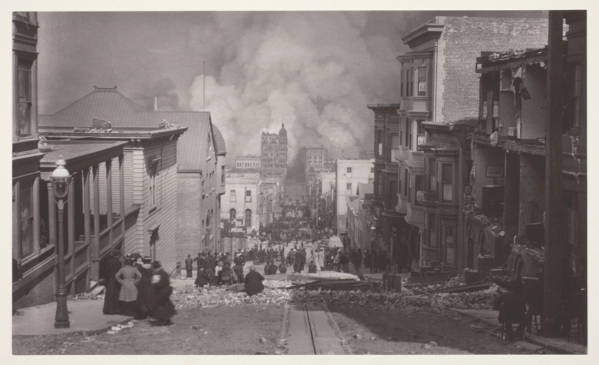 The Burning City, San Francisco Earthquake and Fire