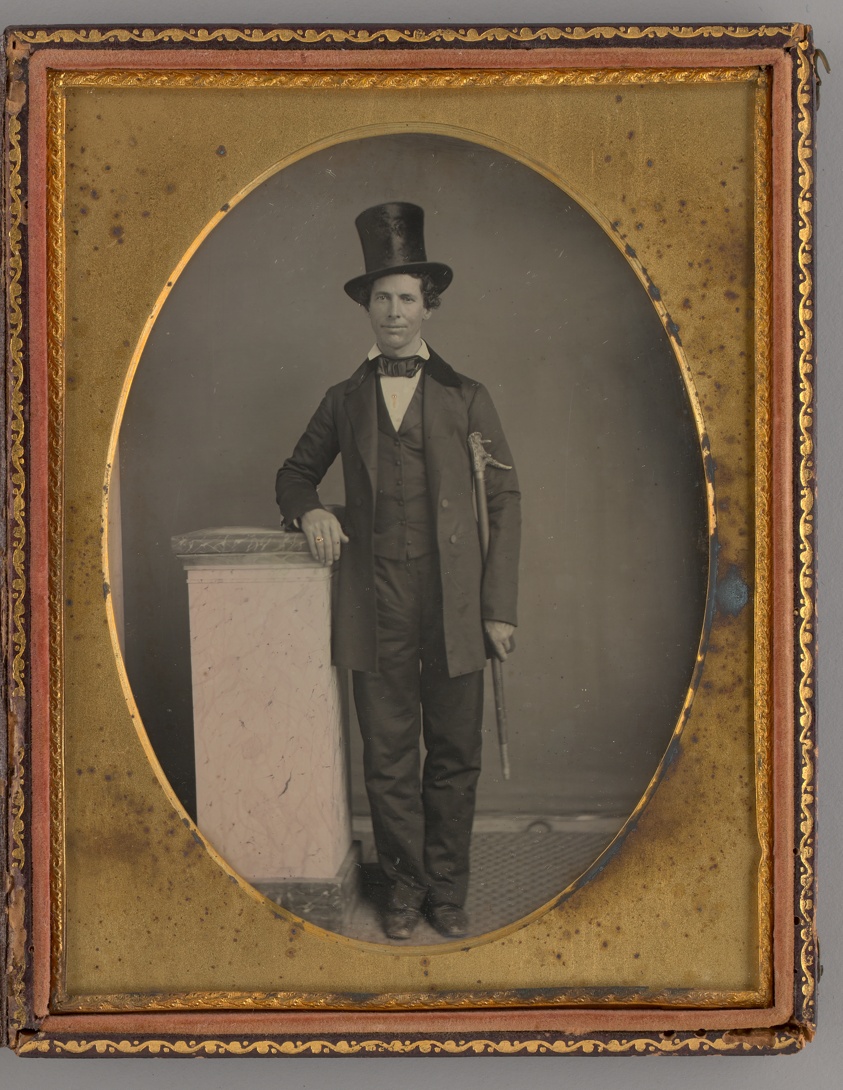 Untitled (Portrait of a Standing Man with a Top Hat)